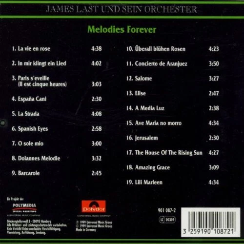 James Last - Melodies forever - Bild 2 von 2
