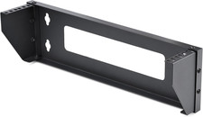 2U Vertical Wall-Mount Bracket for 19Inch Rack Mountable Equipment, 121Lb/55Kg C