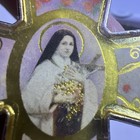 Saint Therese Of Lisieux Cross Color Goldtone 2" — photo 6