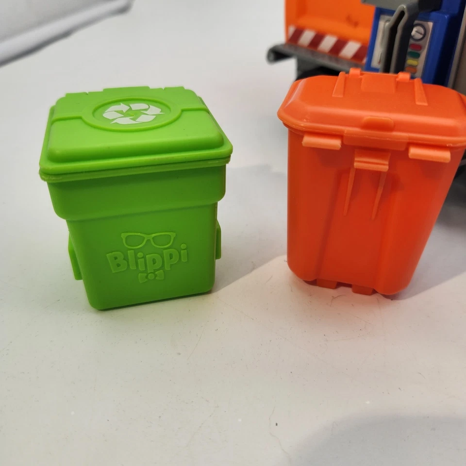 Vehículo camión de reciclaje Blippi [embalaje sin problemas] Foto 2 de 4
