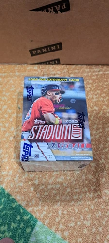 2023 Topps Stadium Club Baseball Sealed Blaster Box-MASTER PHOTO BASE VARIATION!