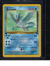 Articuno [1st Edition] #17 Prices | Pokemon Fossil | Pokemon Cards