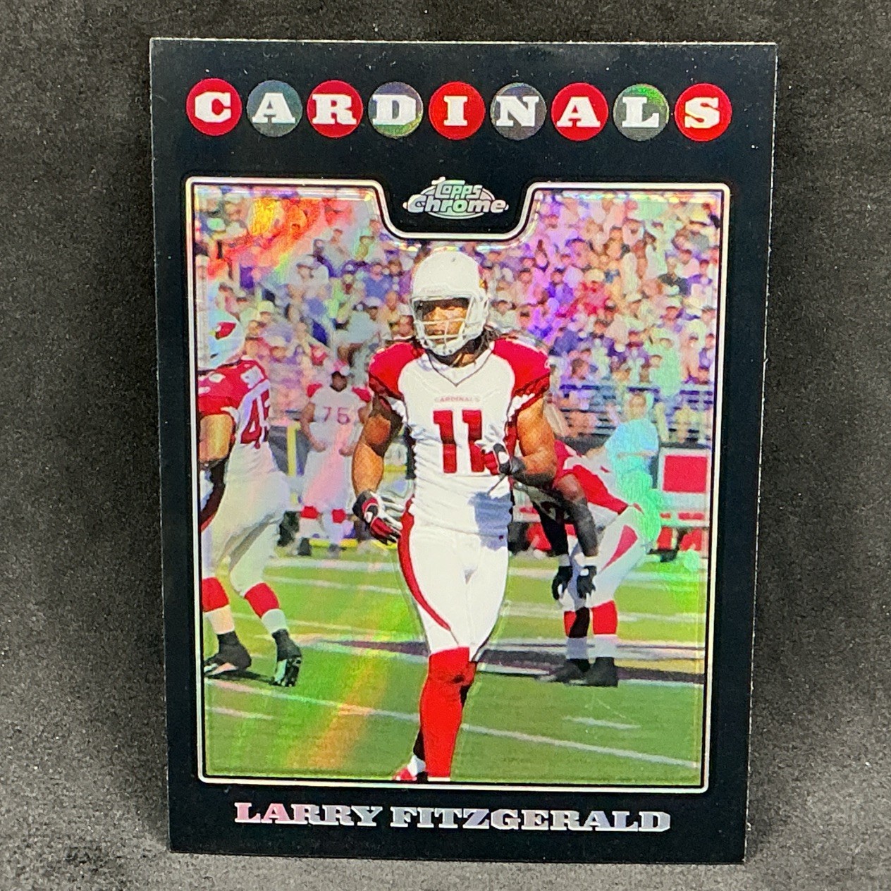 2008 Topps Chrome - Larry Fitzgerald #TC86 Refractor