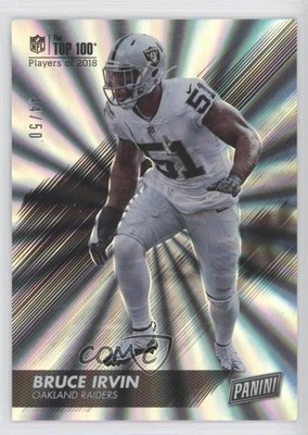 2018 Panini Day The Top 100 Rainbow Spokes 44/50 Bruce Irvin #85 id4