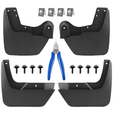 4x Schmutzfänger vorne & hinten für Dacia Duster II | BJ ab 2018 