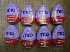 8 PACK MiO UNWIND Magnesium B Vitamins BLUEBERRY LEMON 1.62 oz BEST BY 09/2026