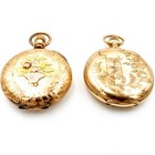 Antique 1900-1910 Elgin 6s 15J Double Hunter Pocket Watches Lot of 2 #WB5323-1 — photo 4