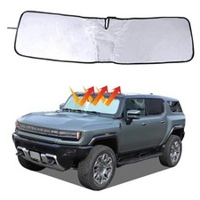 Car Sun Shade for Windshield Compatible with 2022 2023 2024 2025 Hummer EV