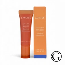LANEIGE Lip Glowy Balm Grapefruit Hydrate Glossy Lightweight, Moisturize 0.35OZ