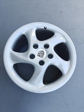 PORSCHE 911 996 TURBO TWIST 18Jx10 ET65 REAR RIM USED REFINISHED W/ CENTER CUP