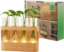 Rechargeable Plant Propagation Station Dimmable Terrarium for Hydroponic Plants