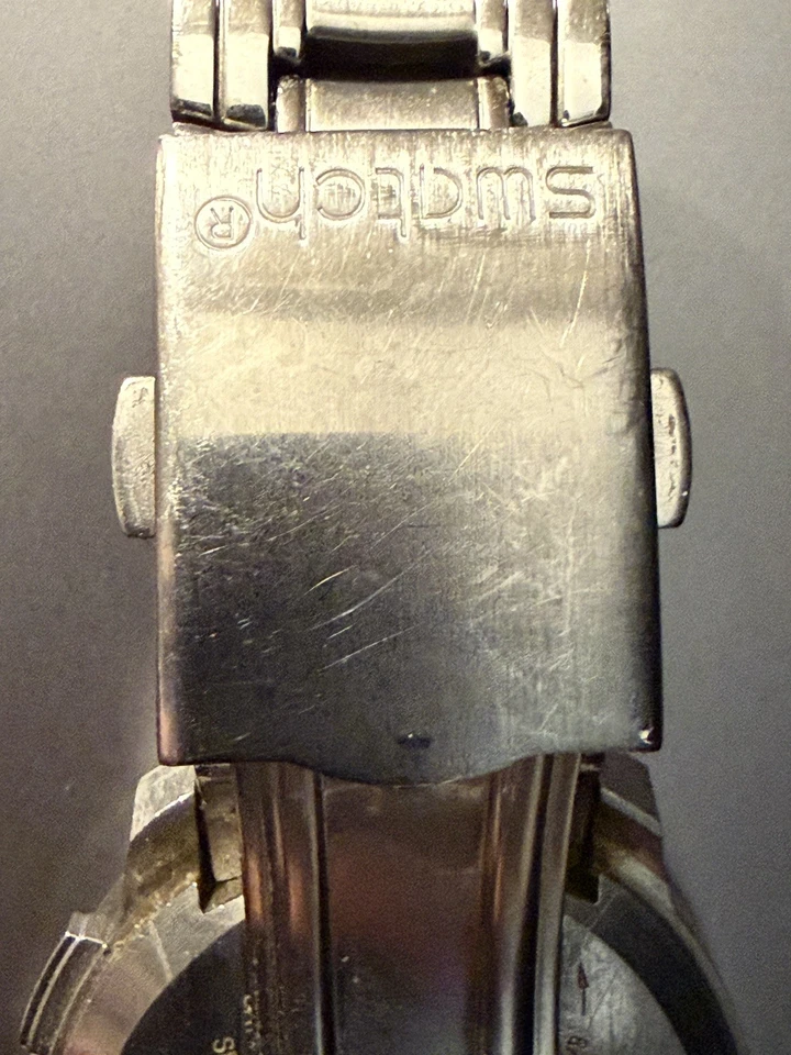 Swatch Chronograph Watch with Tachymeter - Image 3 of 4