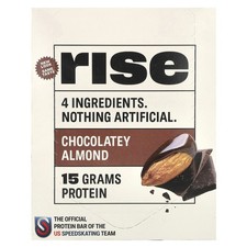 Protein Bar, Chocolatey Almond, 12 Bars, 2.1 oz 60 g Each