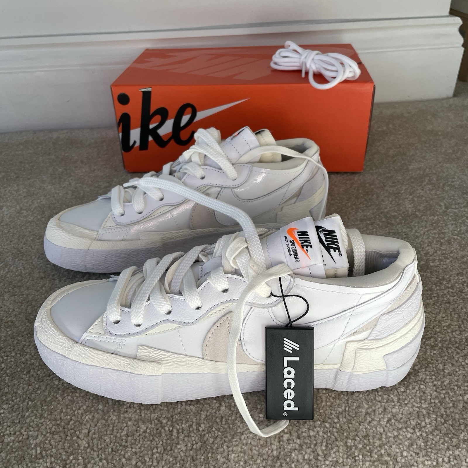 SACAI X NIKE blazer basso nike x sacai