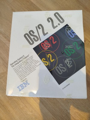 IBM OS/2 ~ Version 2.0 ~ mit Präsentations-Manager ~ Originalverpackung/-folie