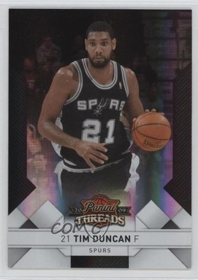2009-10 Panini Threads Century Proof Silver 155/249 Tim Duncan #11 HOF 0a2