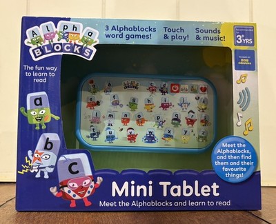 Alphablocks Mini Tablet Fun Activity Set - Pädagogisches interaktives Lernspielzeug