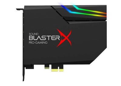#ad Creative Sound Blaster AE 5 Plus PCIe Gaming Sound Card Black Sound Card Only $79.95