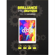 Brilliance Pro iPad 5 Digitizer Touch Screen Glass White