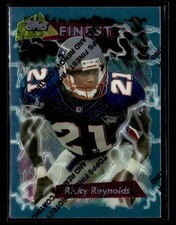 1995 Finest #71 Ricky Reynolds Card New England Patriots