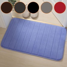 Stylish Memory Foam Bathroom Mat Non Slip and Skin Friendly