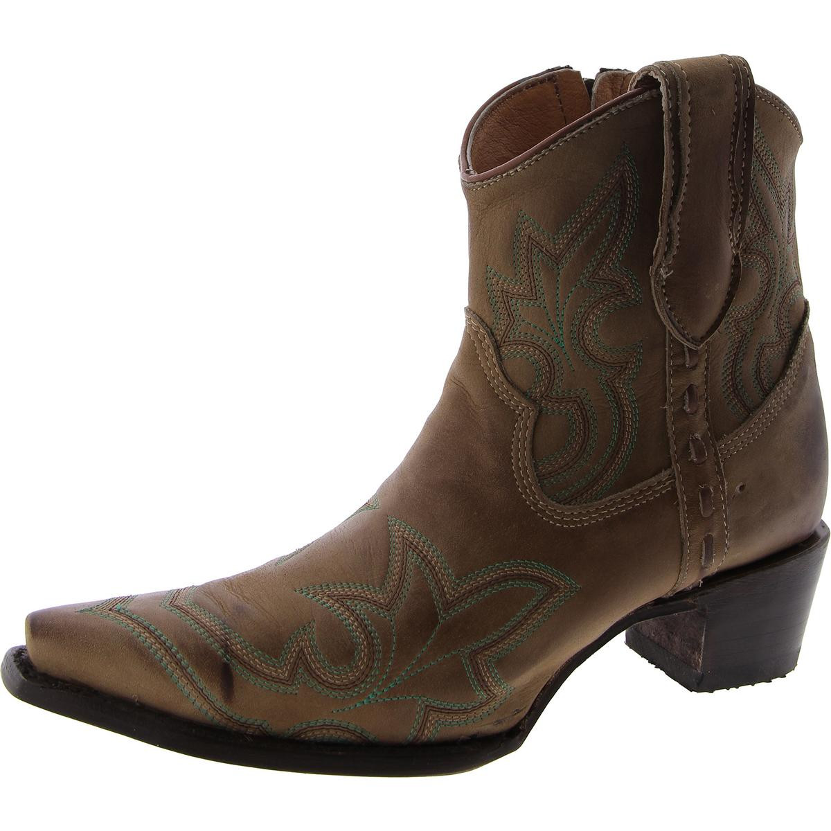 Женские коричневые ковбойские ботинки Circle G в стиле вестерн средний размер 85 B M BHFO 2782 9490₽