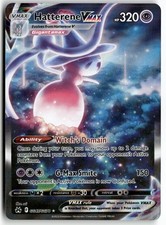 Hatterene VMAX GG47/GG70 Holo Crown Zenith Galarian Gallery Pokemon LP