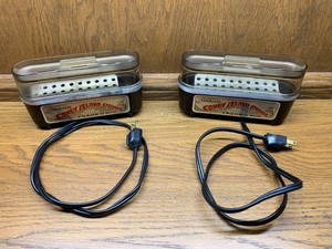 2 Vintage Sunbeam Coney Island Hotdog Steamers