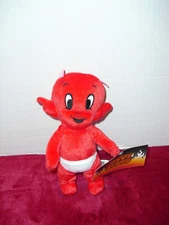 NEW 9" Toy Factory Hot Stuff Little Red Devil Plush Stuffed Animal Diaper