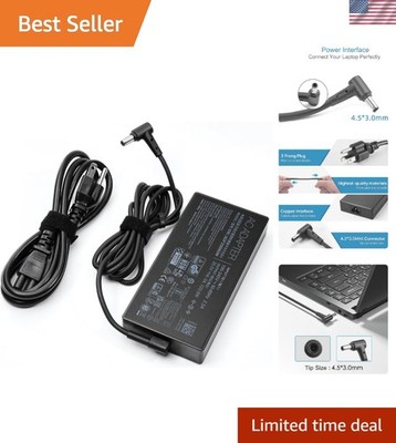 Compact 120W Power Adapter for MSI Thin GF63 and GV15 - Short Circuit Protection