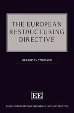 The European Restructuring Directive (Elgar Corporate and Insolvency Law and