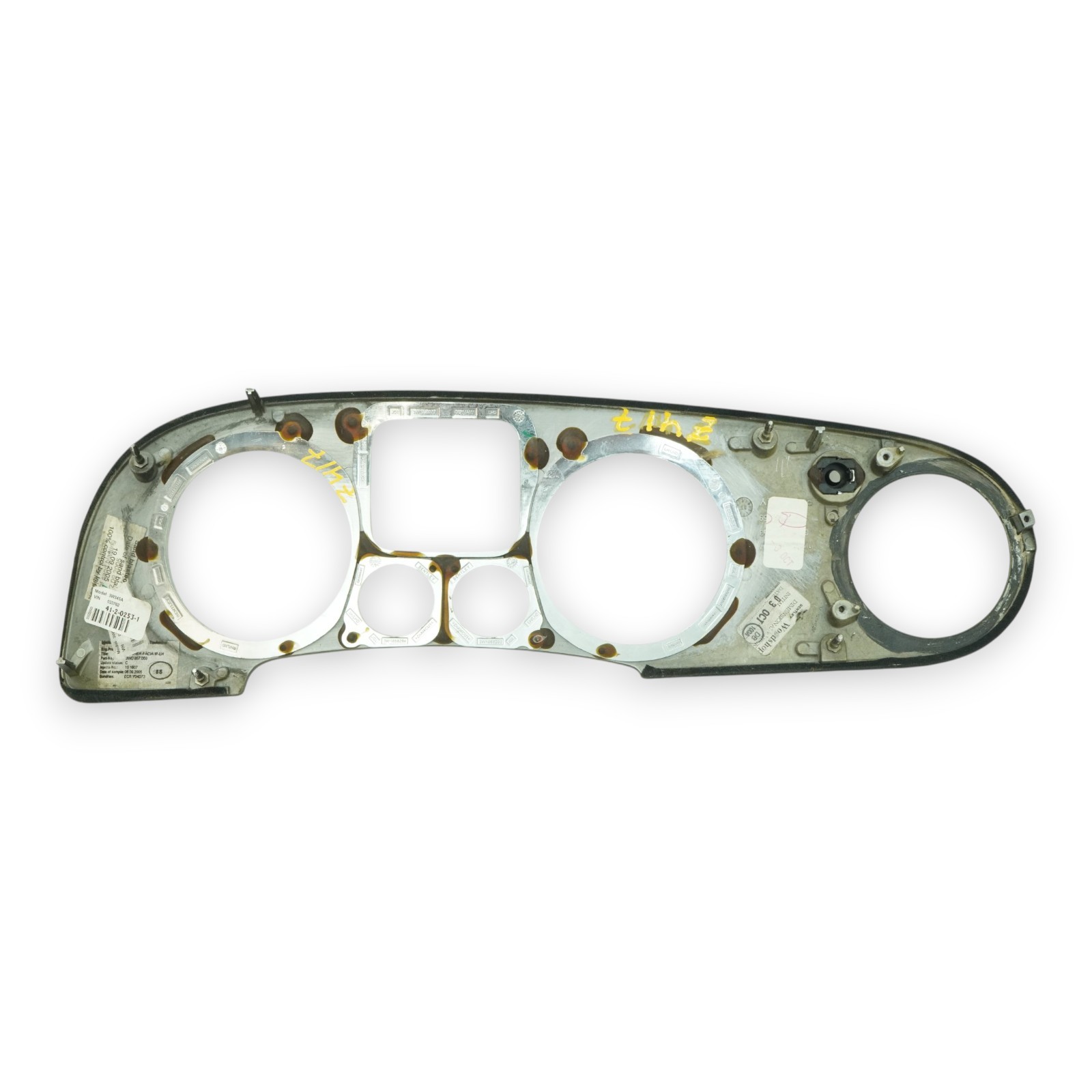 03-12 Bentley Continental GT Speedometer Dash Panel Trim Cover Panel 3W0857059