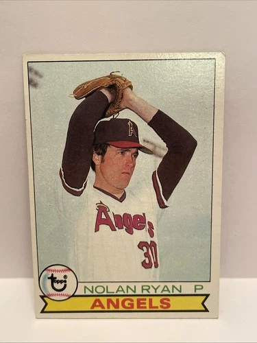 1979 Topps Nolan Ryan Los Angeles Angels MLB Vintage Baseball Base Set Card #115