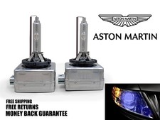 10000K Deep Blue HID Xenon Headlight Bulb for ASTON MARTIN DBS 2008-2012 H&L x2
