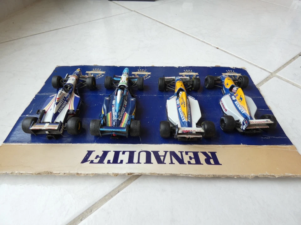 Coffret Renault F1 Williams FW14 FW15 FW18 Benetton B195 1/43 Onyx Minichamps - Immagine 4 di 4