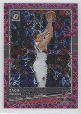 2020-21 Panini Donruss Optic Pink Velocity Prizm 39/79 Zach Collins #124 s3g