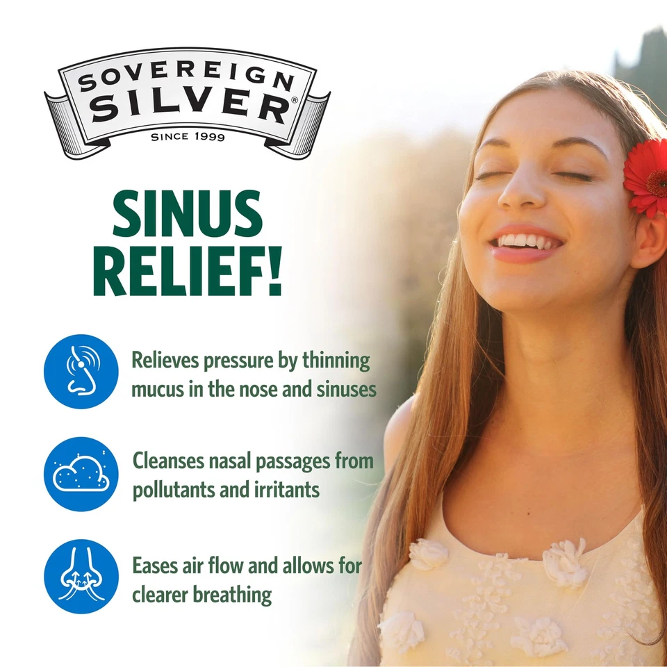 Spray Nasal Natural - Spray Nasal Coloidal Plata, Niebla Nariz Bio Activa para... Foto 4 de 4