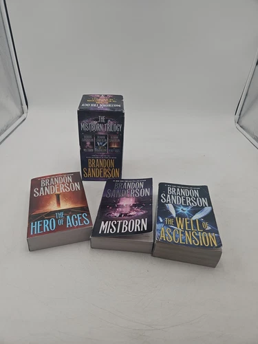 The Mistborn Trilogy Brandon Sanderson  Read Description Preowend 