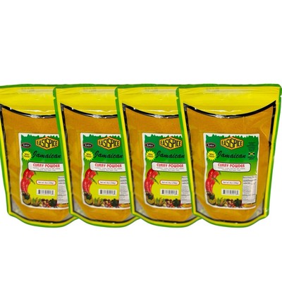 Karjos Easispice Jamaican Curry Powder AUTHENTIC JAMAICAN SEASONING - 4er Pack