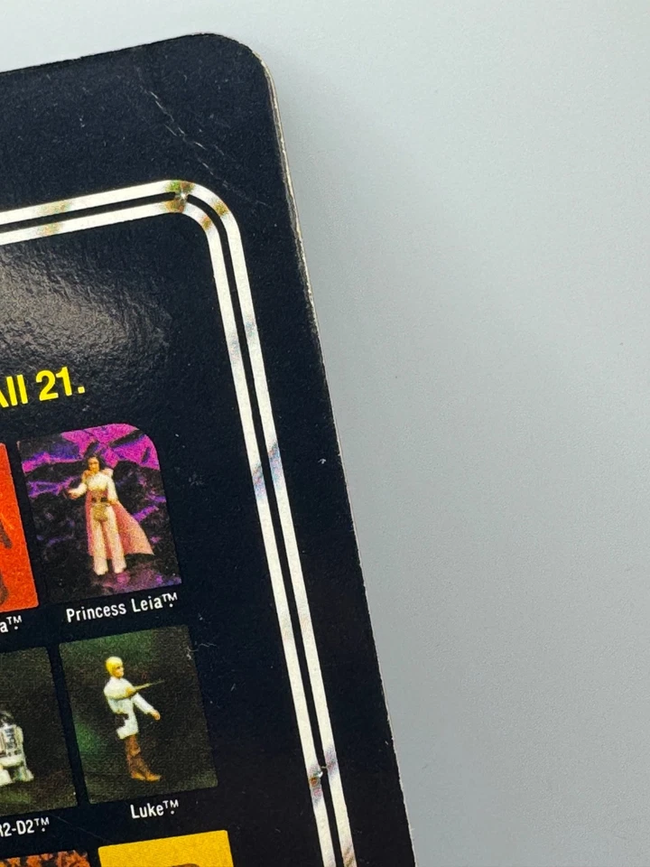 VINTAGE KENNER STAR WARS DEATH SQUAD COMMANDER FIGURE CARD  21 CARD BACK NEW - Image 3 of 4