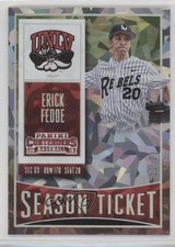 2015 Panini Contenders Season Ticket Cracked Ice 21/23 Erick Fedde #40 0c6
