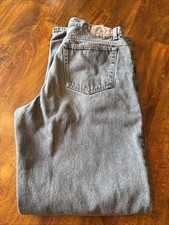 Vintage Mens Brittania Faded Black Jeans 34x3...