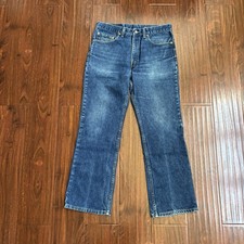 Vtg 90s Levis 517 Denim Jeans Size 34x30 Boot Cut Made in USA