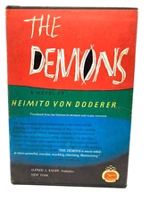 1961 The Demons Heimito Von Doderer 1st American Edition 2 Volume Book Set Slipc