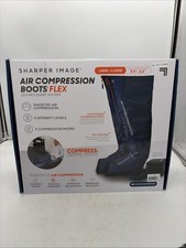 Sharper Image Air Compression Boots Flex, Large/XLarge - New-Open Box