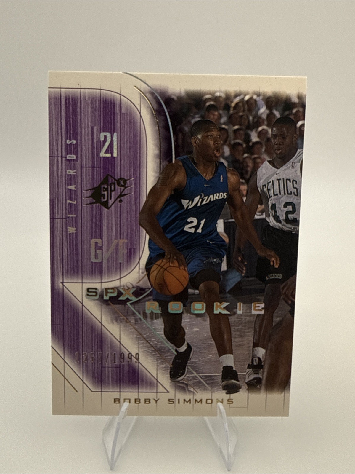 2001-02 SPx - SPx Rookie Bobby Simmons #133 /1999