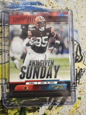 2024 Panini Prestige ANY GIVEN SUNDAY David Njoku #AGS-DNU - Cleveland #d /399