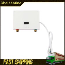 Tankless Mini Hot Water Heater Under Sink 220V Thermostatic Heating System 5500W