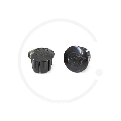Cinelli Capsy Bar Plugs | Lenkerstopfen | 2 Stück | schwarz