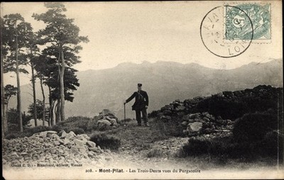 Ak Loire, Mont Pilat, Les Trois Dents vues du Purgatoire - 2993273
